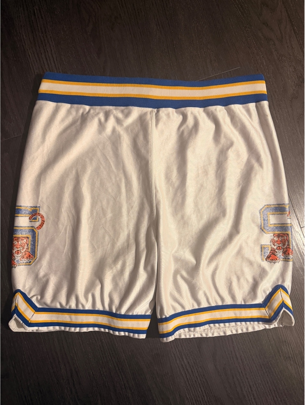 Vintage Savannah State Tigers HBCU Game Worn DeLONG Shorts